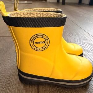 REIMA - Rubber Rain Boots size USA 5.5 Euro 21